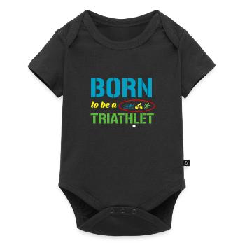 Triathlon - Body à manches courtes Premium Bébé - noir - Devant