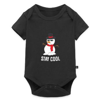 Reste cool - Body à manches courtes Premium Bébé - noir - Devant