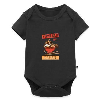 Ramen Noodle Lover Japanese Food - Baby Premium short-sleeve bodysuit - black - Front