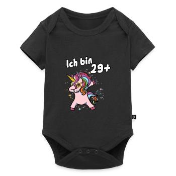 I'm 29 plus unicorn - Baby Premium short-sleeve bodysuit - black - Front