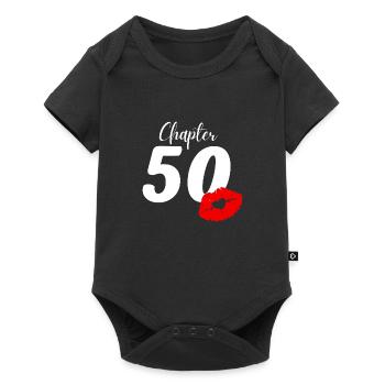50th birthday - Baby Premium short-sleeve bodysuit - black - Front