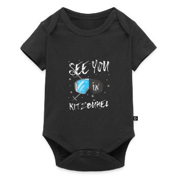 Kitzbühel Skiing Tyrol Snowboarding Austria - Baby Premium short-sleeve bodysuit - black - Front