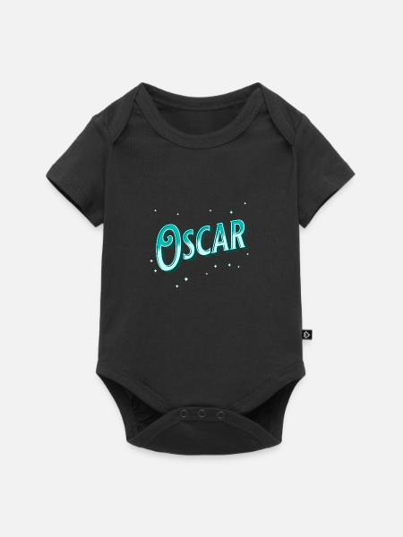 Noms Oscar personnalisés - Body à manches courtes Premium Bébé - noir