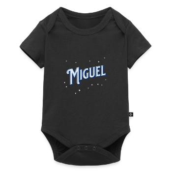 Miguel Name Personalized - Baby Premium short-sleeve bodysuit - black - Front
