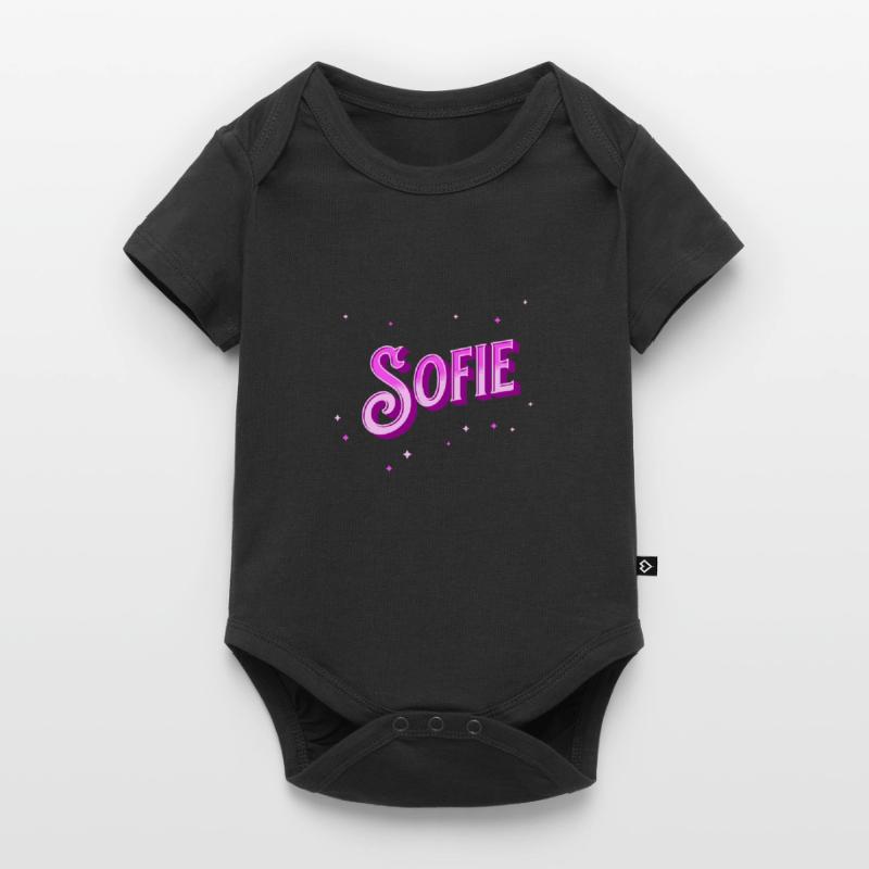 Sofie name personalized Baby Premium short-sleeve bodysuit