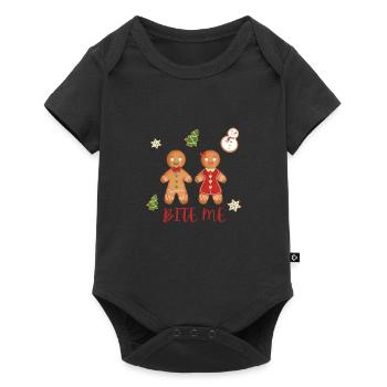 Me - Weihnachten - Joyeux Noël - Body à manches courtes Premium Bébé - noir - Devant