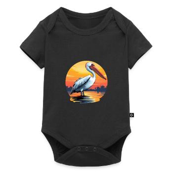 Pelican - Baby Premium short-sleeve bodysuit - black - Front
