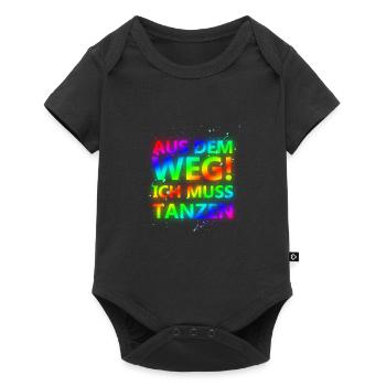Out of the Way, I Gotta Dance Sayings, Party, Fun - Baby Premium short-sleeve bodysuit - black - Front