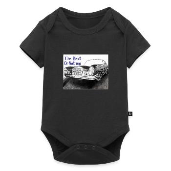 Das Beste oder nichts - Baby Premium Kurzarmbody - Schwarz - Vorne
