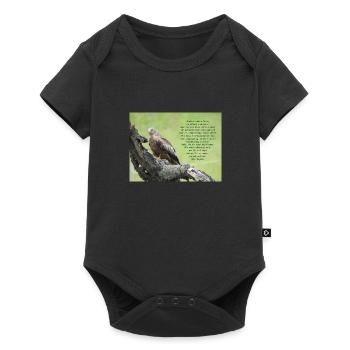 Milan - Baby Premium Kurzarmbody - Schwarz - Vorne