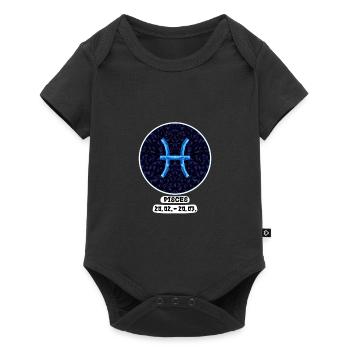 Pisces 20.02.-20.03. - Baby Premium short-sleeve bodysuit - black - Front
