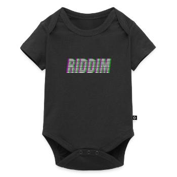 RIDDIM - Baby Premium short-sleeve bodysuit - black - Front