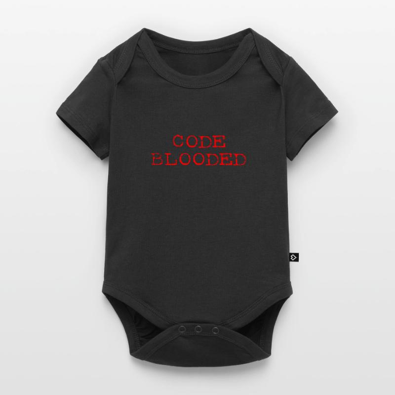 Code Blooded Cooler Programmierer-Codierer Code-Blooded Baby Premium Kurzarmbody