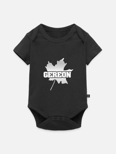 Ahornblatt Gereon - Baby Premium Kurzarmbody - Schwarz