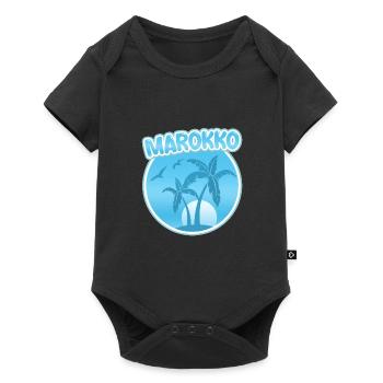 Maroc - Body à manches courtes Premium Bébé - noir - Devant