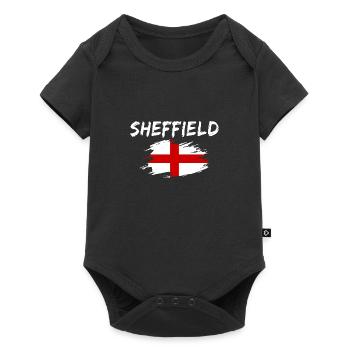 Sheffield, England - Baby Premium short-sleeve bodysuit - black - Front