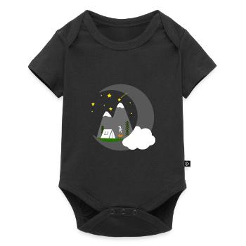 CAMPEN STAR HEAVEN - Body à manches courtes Premium Bébé - noir - Devant