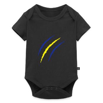 claw sweden - Baby Premium short-sleeve bodysuit - black - Front