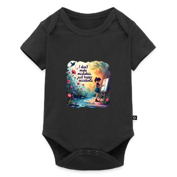 Oil Painting In Nature For Painters And Artists - Baby Premium short-sleeve bodysuit - black - Front