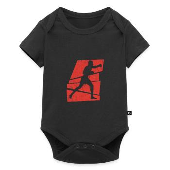 Kickboxing - Baby Premium short-sleeve bodysuit - black - Front