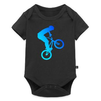 Bike Cycling BMX Boys BMX Bike BMX - Baby Premium short-sleeve bodysuit - black - Front