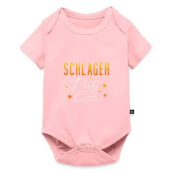 Schlager Party Crew - Baby Premium short-sleeve bodysuit - rose - Front