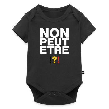 Non peut-être !?! - Body à manches courtes Premium Bébé - noir - Devant