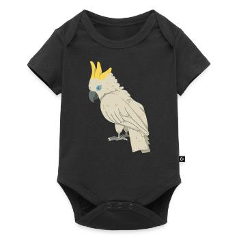 Cacatoès - Body à manches courtes Premium Bébé - noir - Devant