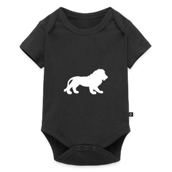 lion - Baby Premium short-sleeve bodysuit - black - Front