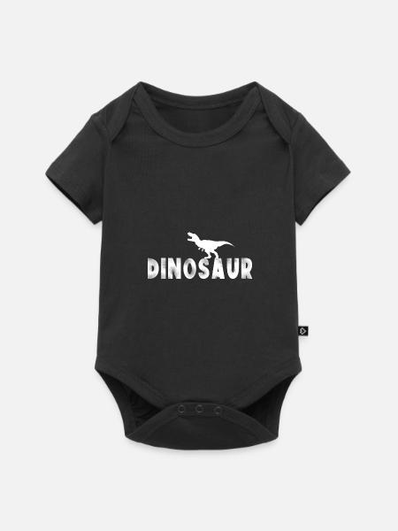 Dinosaur. T-Rex Tyrannosaurus T-Shirt Gift - Baby Premium short-sleeve bodysuit - black