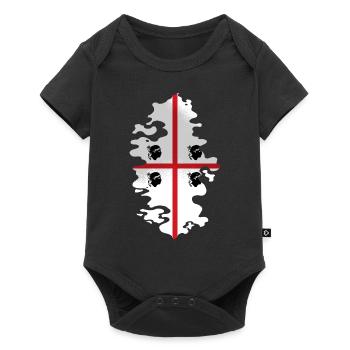 Sardinia Flag Sardinian Flag Sardegna Flag - Baby Premium short-sleeve bodysuit - black - Front