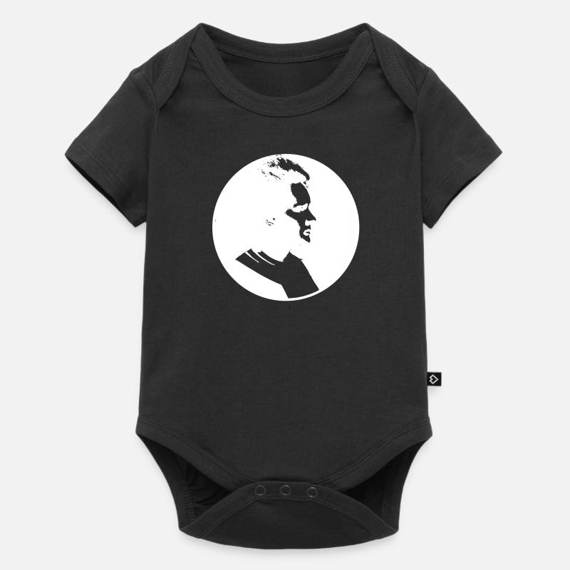 Marie Curie - Baby Premium Kurzarmbody - Schwarz