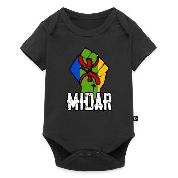 Ville de Midar Ait Touzine - Body à manches courtes Premium Bébé - noir - Devant