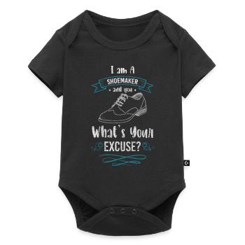 Handwerk Hobby Handwerkskunst - Baby Premium Kurzarmbody - Schwarz - Vorne