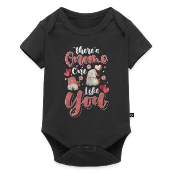 Gnome Garden Gnome Christmas Tiny - Baby Premium short-sleeve bodysuit - black - Front