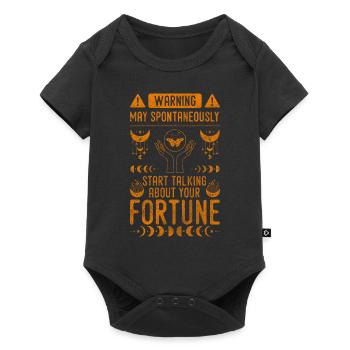 Diseuse de bonne aventure Ésotérisme Cartes Magie - Body à manches courtes Premium Bébé - noir - Devant