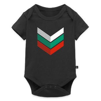 Bulgaria Flag Bulgarian Flag Golden Sands - Baby Premium short-sleeve bodysuit - black - Front