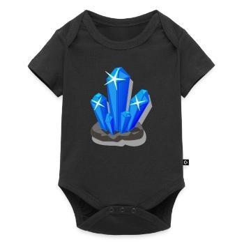 crystal - Baby Premium short-sleeve bodysuit - black - Front