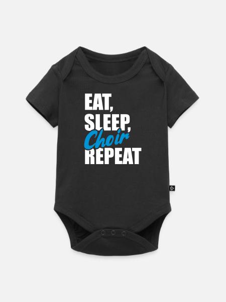 Chor - Baby Premium Kurzarmbody - Schwarz