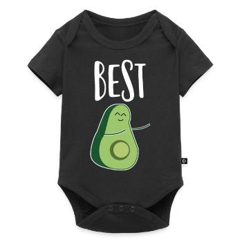 Partner Look Couple Partner Couple Couple Family - Baby Premium short-sleeve bodysuit - black - Front