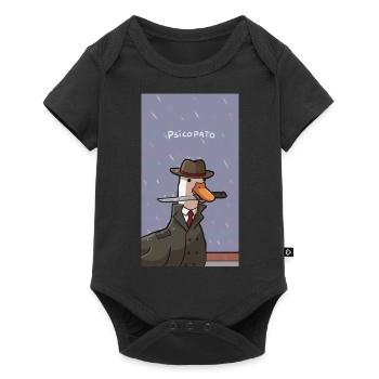 Meme Duck - Body à manches courtes Premium Bébé - noir - Devant