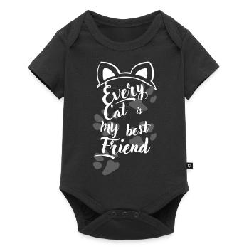 Pretty Darling Cats - Body à manches courtes Premium Bébé - noir - Devant