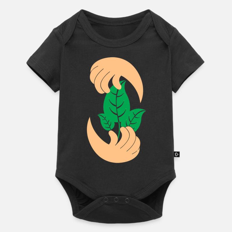 Nature - Body à manches courtes Premium Bébé - noir