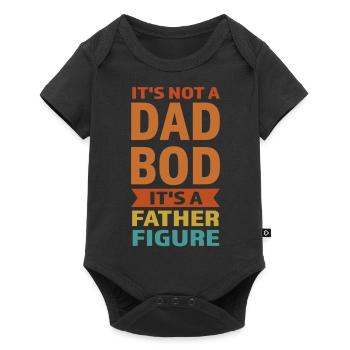 It'S Not A Dad Bod It'S A Father Figure Dad - Baby Premium short-sleeve bodysuit - black - Front