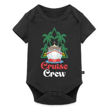Summer Cruise Crew Vacation Trip - Baby Premium short-sleeve bodysuit - black - Front