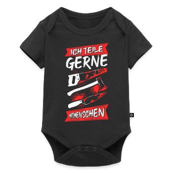 I like to share with you Halloween Party Sarkas - Baby Premium short-sleeve bodysuit - black - Front