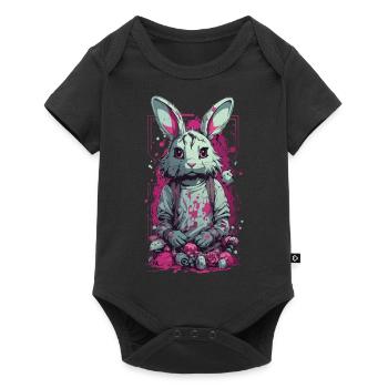 Gothic  Horror Splatter Art - Baby Premium short-sleeve bodysuit - black - Front