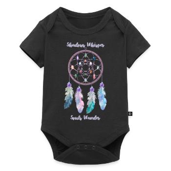 Shadow Whisper Soul Wanders Capteur de rêves Custom - Body à manches courtes Premium Bébé - noir - Devant