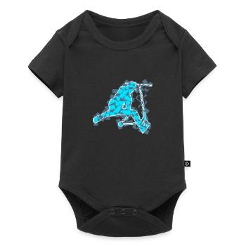 Scooter - Baby Premium short-sleeve bodysuit - black - Front