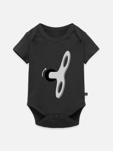 Humans are a machine - Baby Premium short-sleeve bodysuit - black
